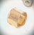 Anillo aro romano chapa.