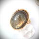 Anillo soldadura labradorita.